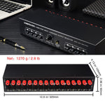 B075 4 Eingänge 4 Ausgänge Leistungsverstärker-Lautsprecherumschalter, 300W Klangqualität pro Kanal ohne Verlust, B075