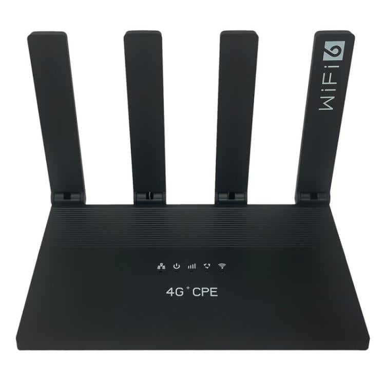 WR800 WiFi Router 4 LAN Ports 600Mbit/s WiFi 6 WLAN Modem mit SIM-Kartensteckplatz 4G LTE, US-Stecker, EU-Stecker