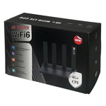 WR800 WiFi Router 4 LAN Ports 600Mbit/s WiFi 6 WLAN Modem mit SIM-Kartensteckplatz 4G LTE, US-Stecker, EU-Stecker