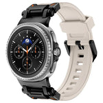 Explorer Metallverbinder Silikon-Uhrenarmband, für Samsung Galaxy Watch8 / Watch8 Classic