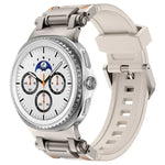 Explorer Metallverbinder Silikon-Uhrenarmband, für Samsung Galaxy Watch8 / Watch8 Classic
