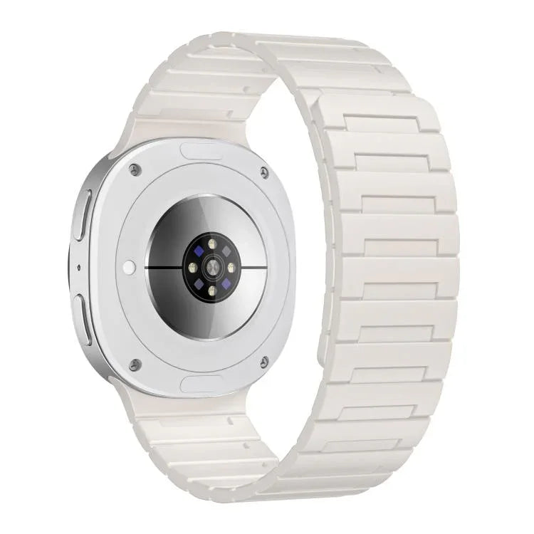 Soft Silicone Magnetic Watch Band, For Samsung Galaxy Watch8 / Watch8 Classic