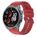 ET472 1,53-Zoll-Farbdisplay, Bluetooth-Smartwatch mit Silikonarmband, unterstützt intelligente Frage- und Antwortfunktionen (AI-GPT).