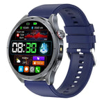 ET472 1,53-Zoll-Farbdisplay, Bluetooth-Smartwatch mit Silikonarmband, unterstützt intelligente Frage- und Antwortfunktionen (AI-GPT).
