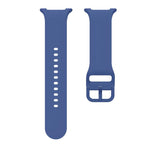 Flaches, einfarbiges Silikon-Uhrenarmband, für Samsung Galaxy Watch8 / Watch8 Classic