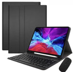 Abnehmbare magnetische Bluetooth-Tastatur Tablet-Hülle mit Maus, Für iPad 2025, Für iPad 2022