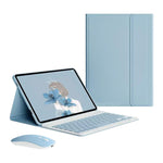 Abnehmbare magnetische Bluetooth-Tastatur Tablet-Hülle mit Maus, Für iPad 2025, Für iPad 2022