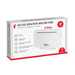 WR700-E SIM-Karte 300Mbps Eurasische Version Abnehmbare Antenne Mobiler WiFi 4G CPE Router, EU Stecker