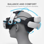 BOBOVR M3 Pro Für Meta Quest 3S / 3 VR-Kopfband mit 5200mAh Akkupack, M3 Pro