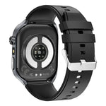 ET572 Smartwatch mit 2,0-Zoll-Farbdisplay, Silikonarmband, unterstützt Gesundheitsüberwachung/EKG