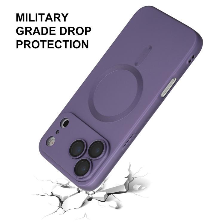 ENKAY MagSafe Matte TPU-Handyhülle mit Linsenfolie, Für iPhone 17 Pro Max, Für iPhone 17 Pro, Für iPhone 17, Für iPhone Air