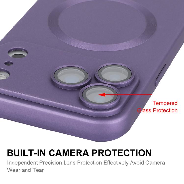 ENKAY MagSafe Matte TPU-Handyhülle mit Linsenfolie, Für iPhone 17 Pro Max, Für iPhone 17 Pro, Für iPhone 17, Für iPhone Air