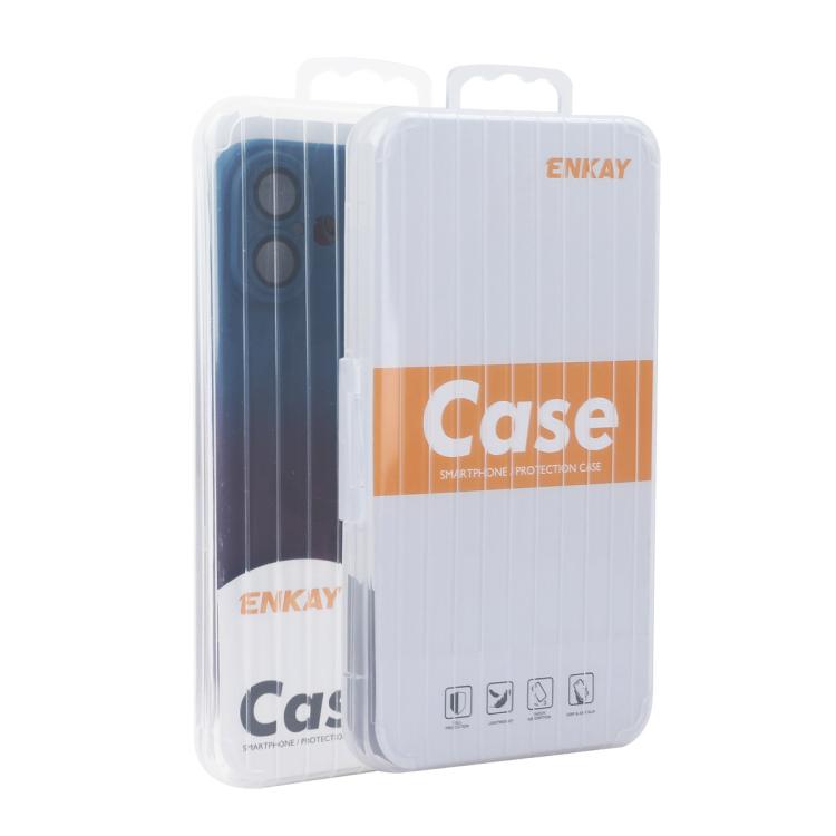 ENKAY MagSafe Matte TPU-Handyhülle mit Linsenfolie, Für iPhone 17 Pro Max, Für iPhone 17 Pro, Für iPhone 17, Für iPhone Air