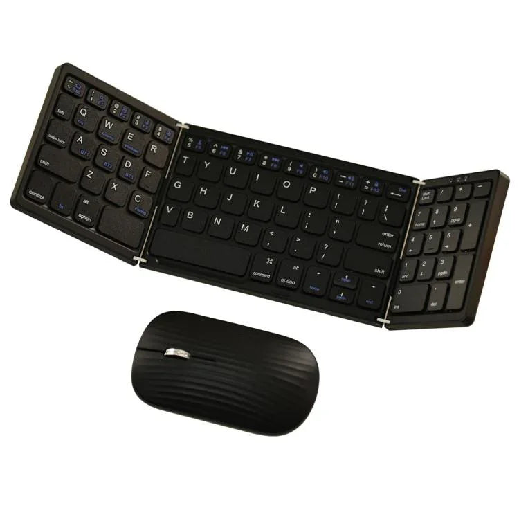 B089 Faltbares kabelloses Tastatur-Maus-Set