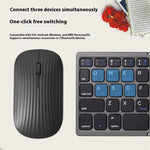 B089 Faltbares kabelloses Tastatur-Maus-Set