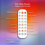 S14 RGBIC LED-App und Sprachsteuerung Bluetooth Smart Outdoor Lichterkette 12M 20 Glühbirnen