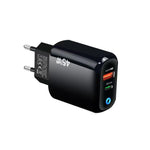 GaN 45W PD3.0 + QC3.0 vollständig kompatibles Protokoll-Ladegerät für Laptops / Tablets, EU-Stecker, EU-Stecker