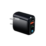 GaN 45W PD3.0 + QC3.0 Vollkompatibles Protokoll-Ladegerät für Laptops / Tablets, US-Stecker