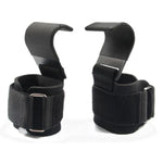 1 Paar Fitness Stahlplatte Assist Hook Handgelenkband