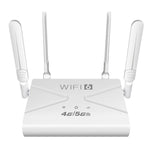CPE907-E Eurasische Edition 150 MBit/s Download-Geschwindigkeit 4 Antennen SIM-Karten-Router 4G LTE WLAN-Router, US-Stecker, EU-Stecker