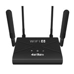 CPE907-E Eurasische Edition 150 MBit/s Download-Geschwindigkeit 4 Antennen SIM-Karten-Router 4G LTE WLAN-Router, US-Stecker, EU-Stecker