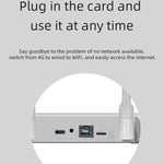 CPE907-E Eurasische Edition 150 MBit/s Download-Geschwindigkeit 4 Antennen SIM-Karten-Router 4G LTE WLAN-Router, US-Stecker, EU-Stecker