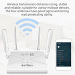 CPE907-E Eurasische Edition 150 MBit/s Download-Geschwindigkeit 4 Antennen SIM-Karten-Router 4G LTE WLAN-Router, US-Stecker, EU-Stecker