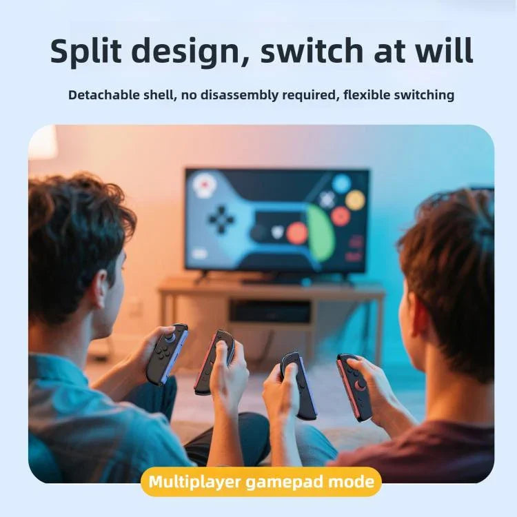 Kristallklare zweiteilige PC-Schutzhülle für Spielkonsolen, für Nintendo Switch 2