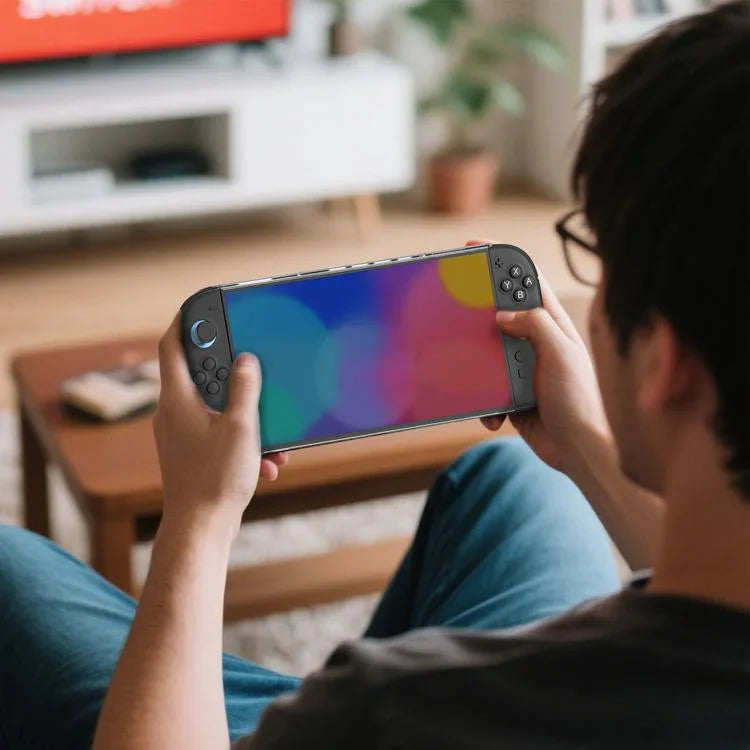 Kristallklare zweiteilige PC-Schutzhülle für Spielkonsolen, für Nintendo Switch 2