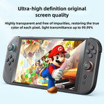 Gaming-Konsole 2-teiliger Displayschutz aus gehärtetem Glas + Rahmen zum Ausrichten, für Nintendo Switch 2