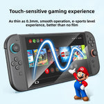 Gaming-Konsole 2-teiliger Displayschutz aus gehärtetem Glas + Rahmen zum Ausrichten, für Nintendo Switch 2