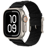 Style H Twill Nylon Uhrenarmband, für Apple Watch 46 mm / 49 mm / 45 mm / 44 mm, für Apple Watch 42 mm / 41 mm / 40 mm / 38 mm
