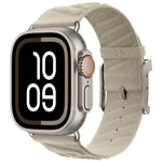 Style H Twill Nylon Uhrenarmband, für Apple Watch 46 mm / 49 mm / 45 mm / 44 mm, für Apple Watch 42 mm / 41 mm / 40 mm / 38 mm