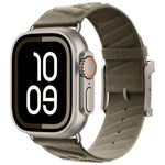 Style H Twill Nylon Uhrenarmband, für Apple Watch 46 mm / 49 mm / 45 mm / 44 mm, für Apple Watch 42 mm / 41 mm / 40 mm / 38 mm