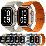 Style H Twill Nylon Uhrenarmband, für Apple Watch 46 mm / 49 mm / 45 mm / 44 mm, für Apple Watch 42 mm / 41 mm / 40 mm / 38 mm