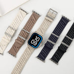Style H Twill Nylon Uhrenarmband, für Apple Watch 46 mm / 49 mm / 45 mm / 44 mm, für Apple Watch 42 mm / 41 mm / 40 mm / 38 mm