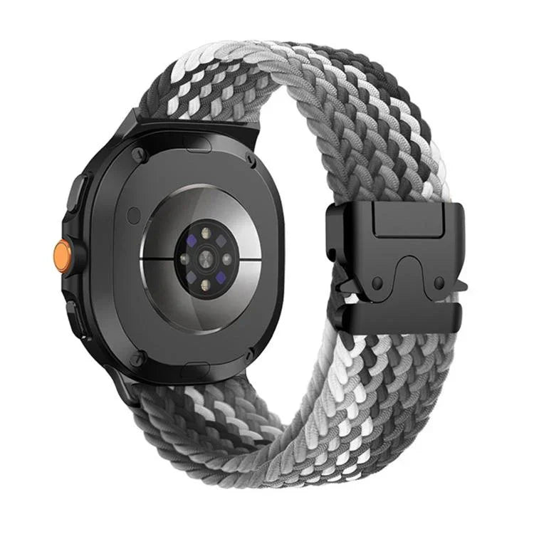 Elastisches, geflochtenes Nylonarmband mit Fallschirmschnalle, für Samsung Galaxy Watch8 / Watch8 Classic