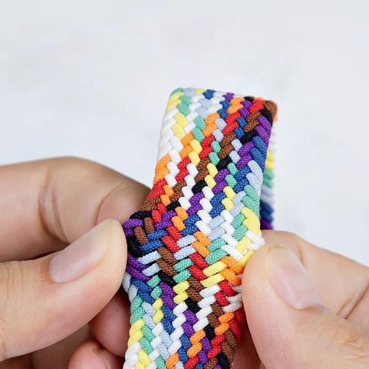 Elastisches, geflochtenes Nylonarmband mit Fallschirmschnalle, für Samsung Galaxy Watch8 / Watch8 Classic