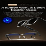 W100D Smart Glasses, Unterstützung für intelligente KI-Übersetzung / KI-Konversation / Bluetooth-Anrufe