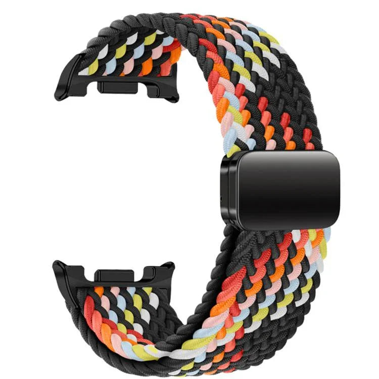 Elastisches, geflochtenes Nylon-Uhrenarmband mit Magnetverschluss, für Samsung Galaxy Watch8 / Watch8 Classic