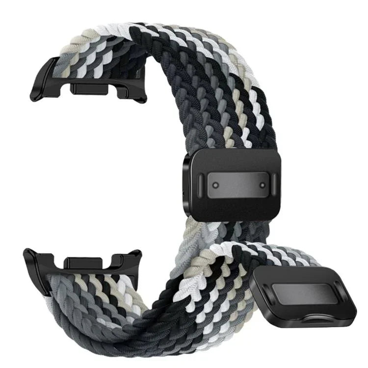 Elastisches, geflochtenes Nylon-Uhrenarmband mit Magnetverschluss, für Samsung Galaxy Watch8 / Watch8 Classic