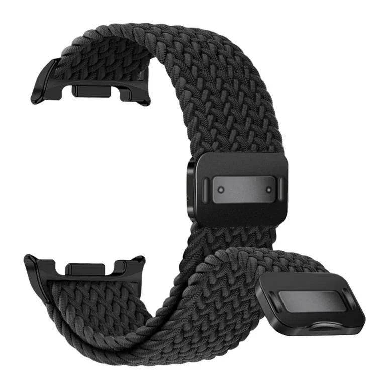 Elastisches, geflochtenes Nylon-Uhrenarmband mit Magnetverschluss, für Samsung Galaxy Watch8 / Watch8 Classic