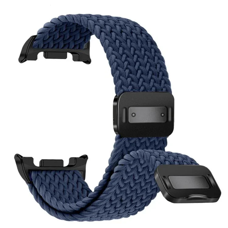 Elastisches, geflochtenes Nylon-Uhrenarmband mit Magnetverschluss, für Samsung Galaxy Watch8 / Watch8 Classic