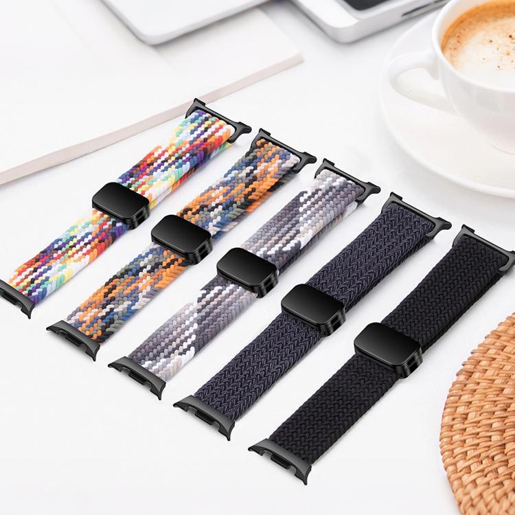 Elastisches, geflochtenes Nylon-Uhrenarmband mit Magnetverschluss, für Samsung Galaxy Watch8 / Watch8 Classic