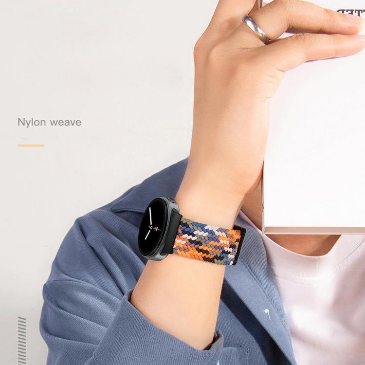 Elastisches, geflochtenes Nylon-Uhrenarmband mit Magnetverschluss, für Samsung Galaxy Watch8 / Watch8 Classic