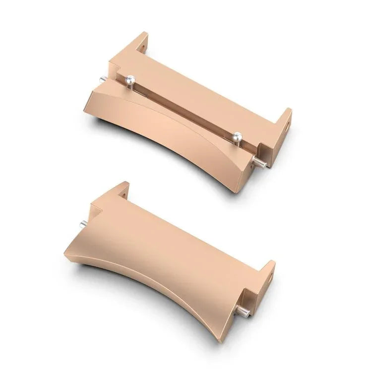 Ein Paar 20-mm-Edelstahl-Metallkopf-Armbandverbinder für Samsung Galaxy Watch7 (40 mm / 44 mm)