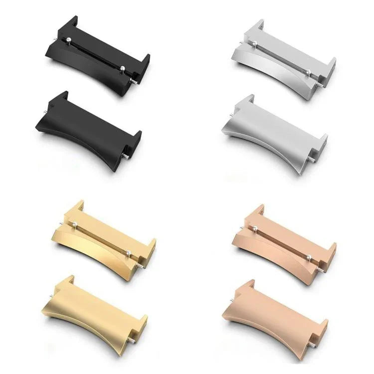 Ein Paar 20-mm-Edelstahl-Metallkopf-Armbandverbinder für Samsung Galaxy Watch7 (40 mm / 44 mm)