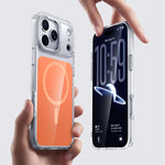 Kalebol Transparente Magnetische MagSafe Hautgefühl Handyhülle, Für iPhone 17 Pro Max, Für iPhone 17 Pro, Für iPhone 17, Für iPhone Air
