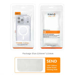 Kalebol Transparente Magnetische MagSafe Hautgefühl Handyhülle, Für iPhone 17 Pro Max, Für iPhone 17 Pro, Für iPhone 17, Für iPhone Air