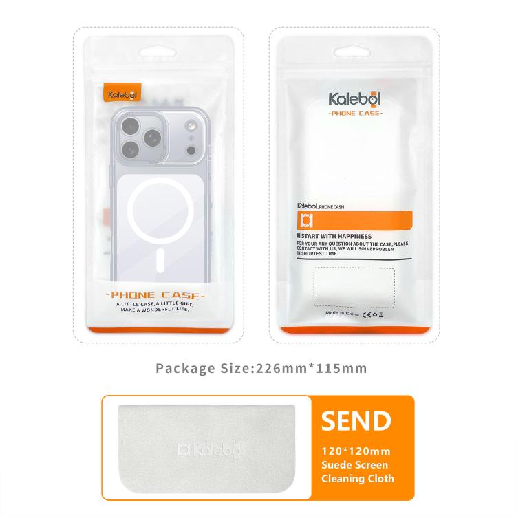 Kalebol Transparente Magnetische MagSafe Hautgefühl Handyhülle, Für iPhone 17 Pro Max, Für iPhone 17 Pro, Für iPhone 17, Für iPhone Air